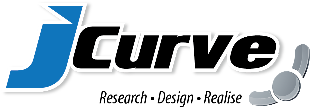 JCurve logo tag